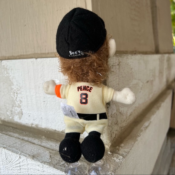 *FREE! with $9 purchase” SFGiants Hunter Pence small doll - Picture 3 of 6